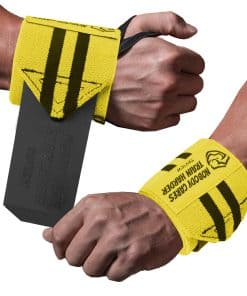 Muñequeras para Levantamiento de Pesas con Lazos para el