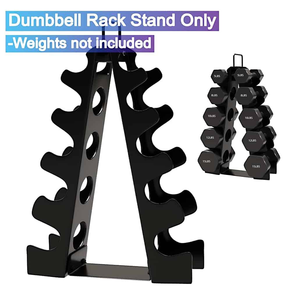 metaball Soporte de Pesas para Gimnasio en Casa, Estantería - Imagen 6