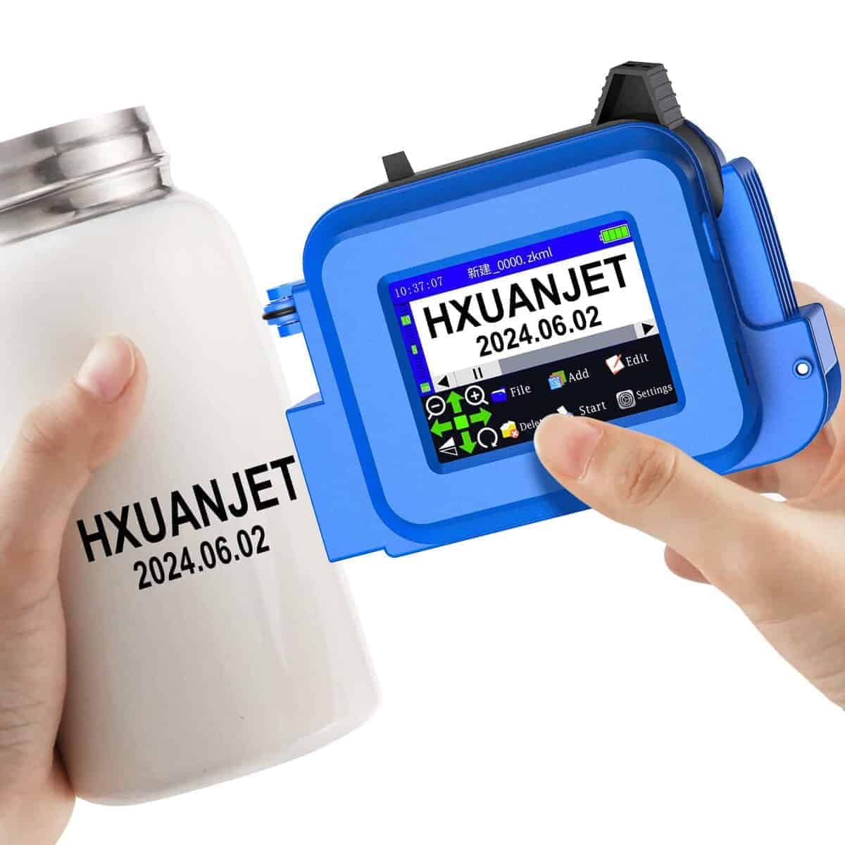 Impresora de inyección de tinta portátil HXUANJET