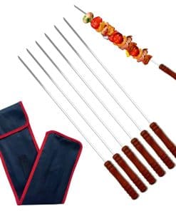 Brochetas de Barbacoa CAMPALITE para Parrilla, Cocina al