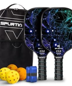 Juego de Paletas de Pickleball Spurtia Set de 2 - Paletas