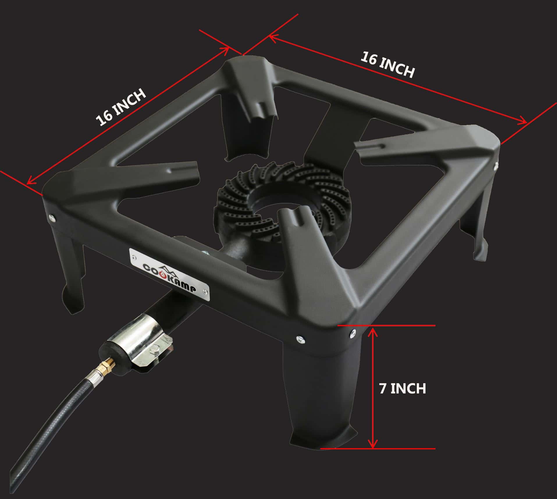 Quemador de propano COOKAMP para cocina al aire libre, - Imagen 4