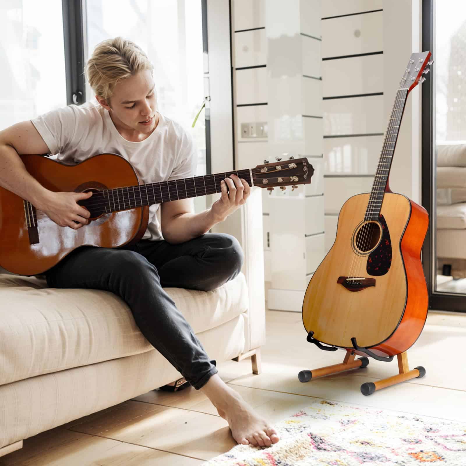 Soporte de Guitarra Acústica SNIGJAT, Soporte de Exhibición - Imagen 7