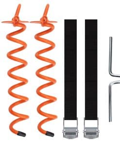 Kit de Anclaje de Espiral para Tierra, Anclas de Tierra con