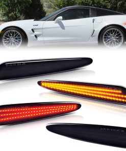 Luces LED para Marcador Lateral Gsdmsye para Chevy Corvette