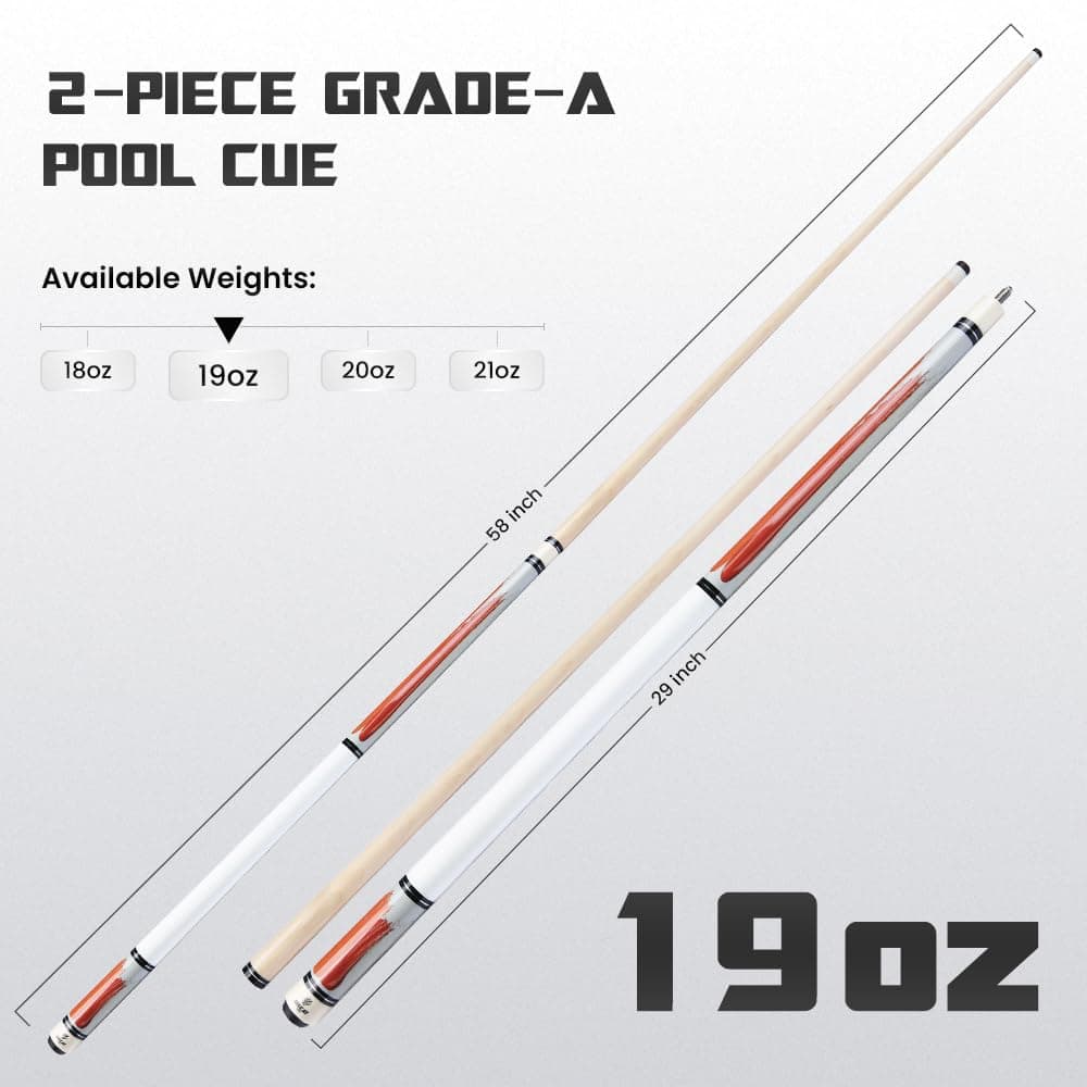 Big Cat Paint Brush Pool Cue Stick - Palo -Invigorate - Imagen 7