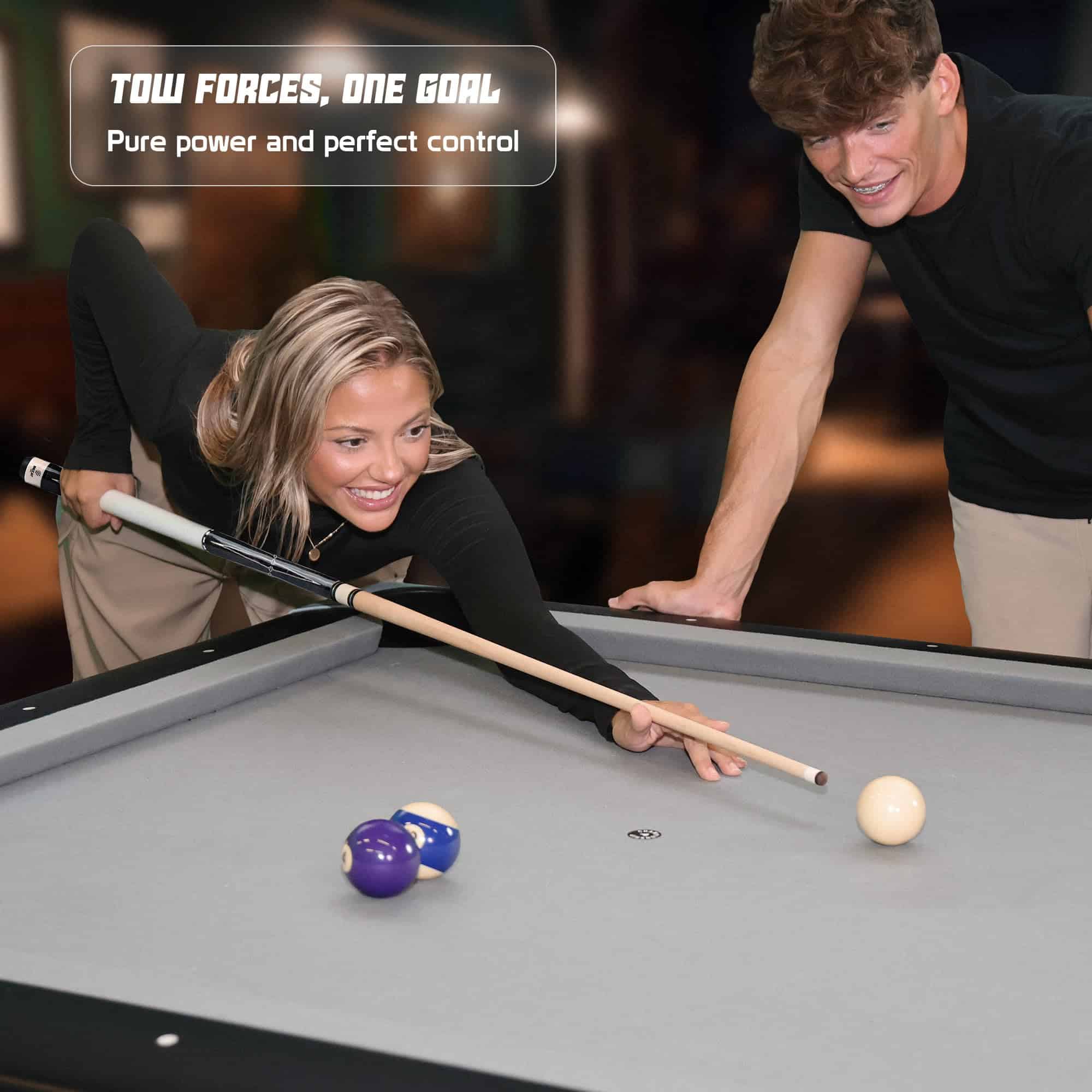 Big Cat Timeless Legacy Pool Cue Stick - -Gris Negro - Imagen 5