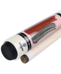 Big Cat Paint Brush Pool Cue Stick - -Rojo Gauntlet