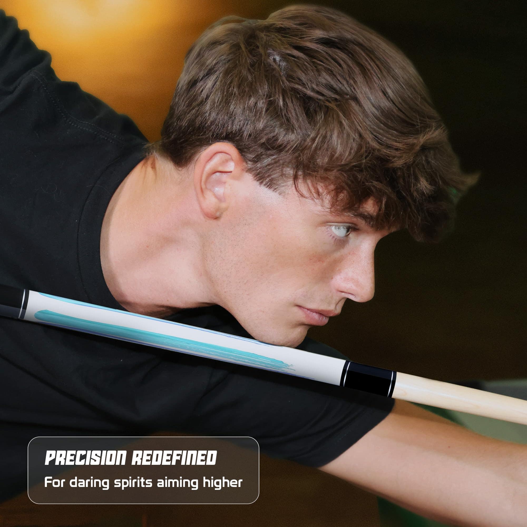 Cue de Billar Big Cat Paint Brush - Arce Canadiense de - Imagen 8