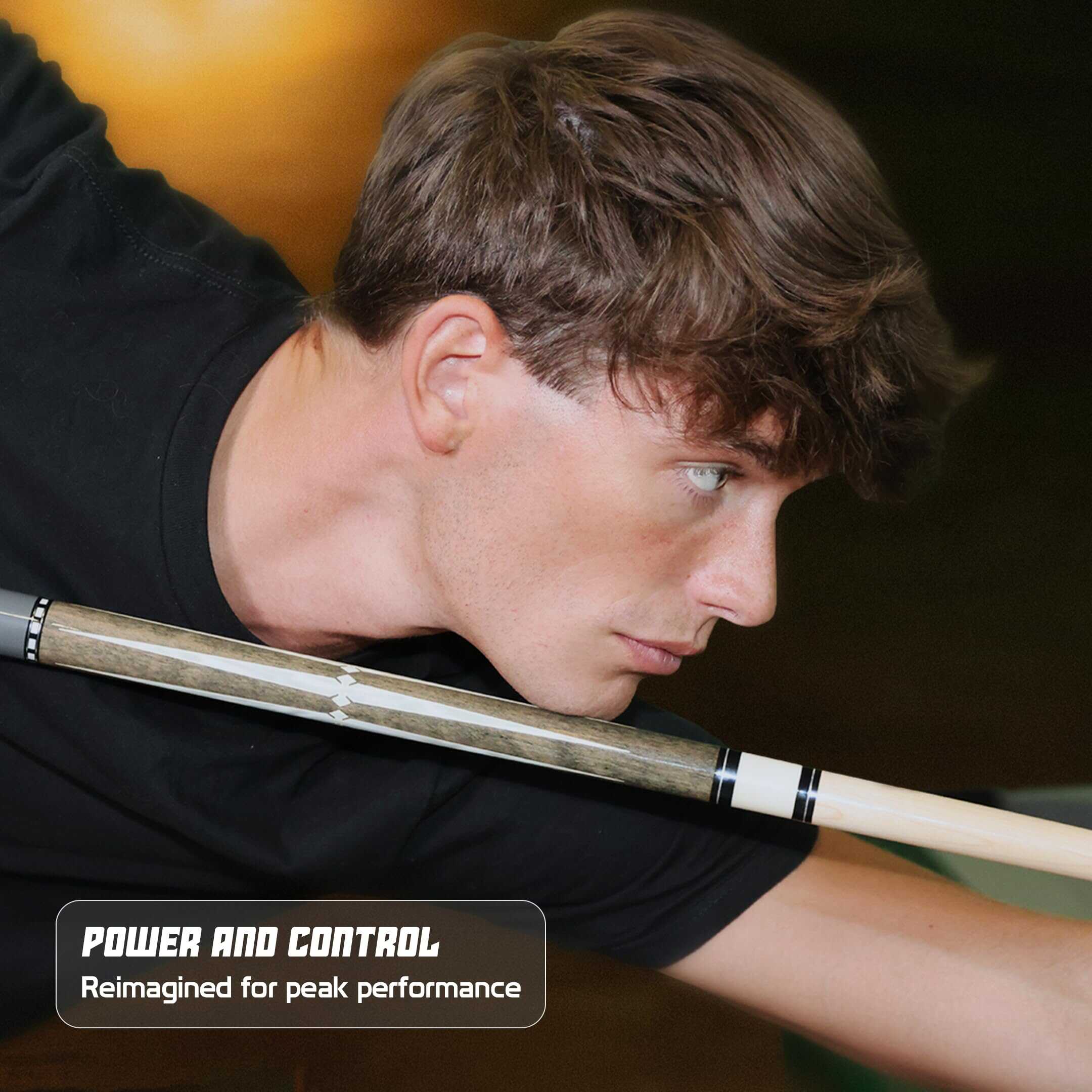 Big Cat Timeless Legacy Pool Cue Stick - Palo -Gris Plateado - Imagen 8