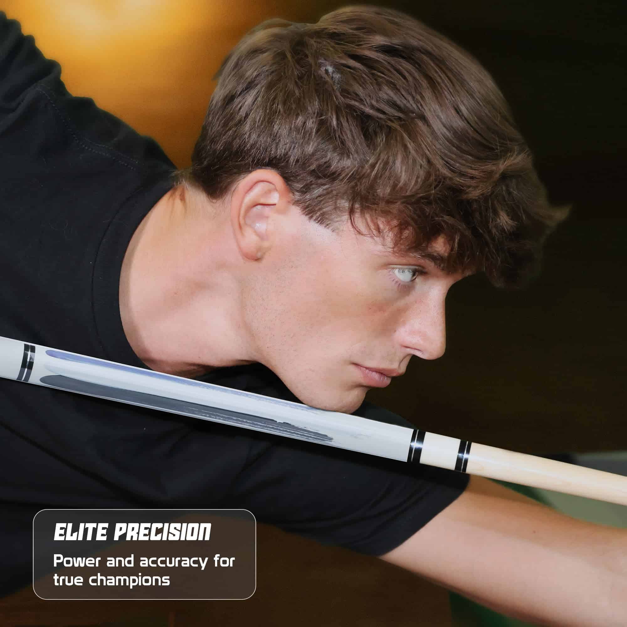 Big Cat Paint Brush Pool Cue Stick - -Marea Azul - Imagen 8