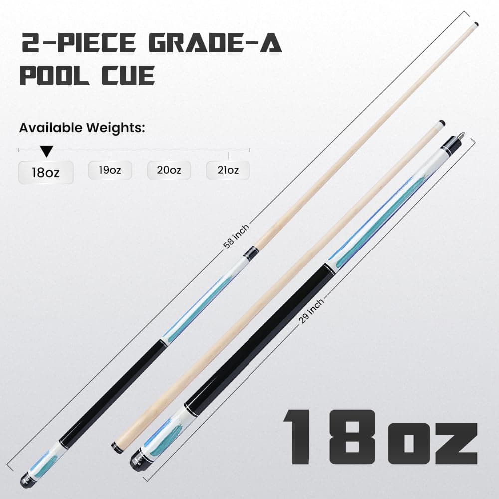 Cue de Billar Big Cat Paint Brush - Arce Canadiense de - Imagen 7