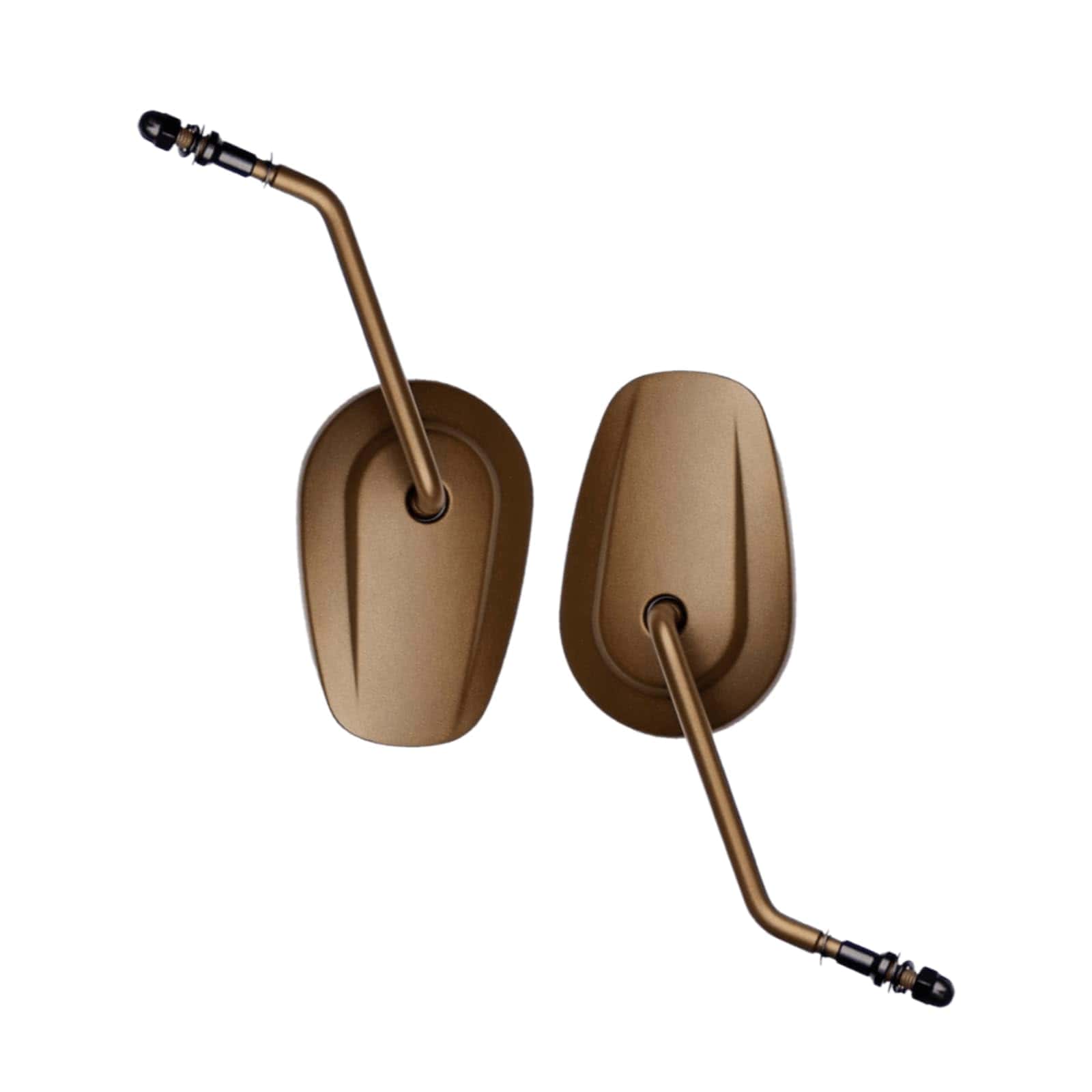 VPZMT Espejos retrovisores en forma de lágrima de 8 mm para - Imagen 6