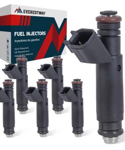 Juego de 6 inyectores de combustible EVERESTWAY compatible