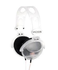 Audífonos Koss CL/20 Transparentes en On-Ear, Estilo Retro,