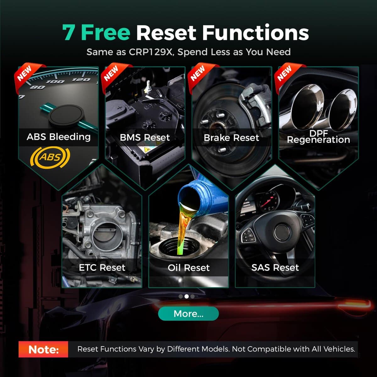 2025 LAUNCH OBD2 Scanner CRP123X Elite V2.0(Actualización - Imagen 4