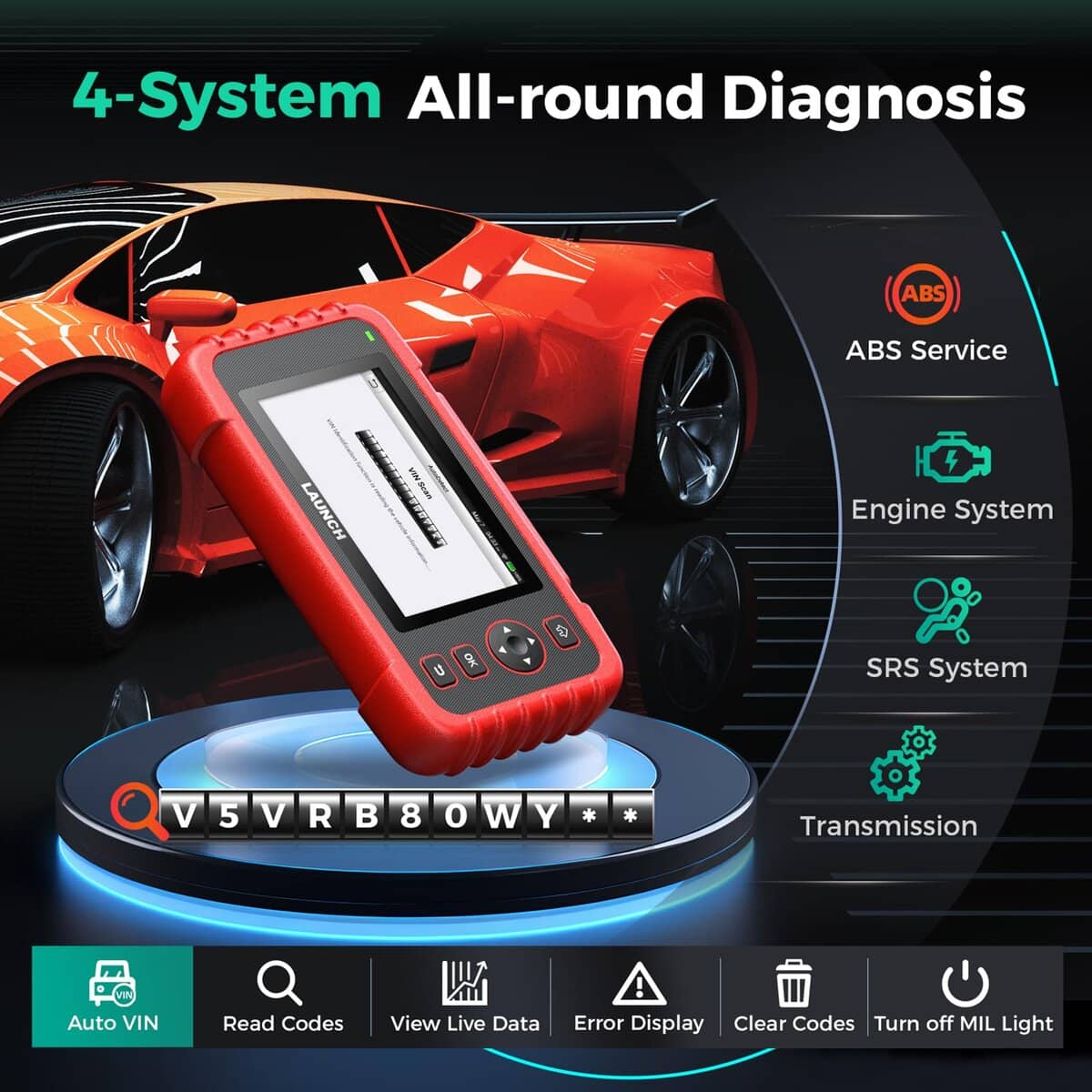 2025 LAUNCH OBD2 Scanner CRP123X Elite V2.0(Actualización - Imagen 8