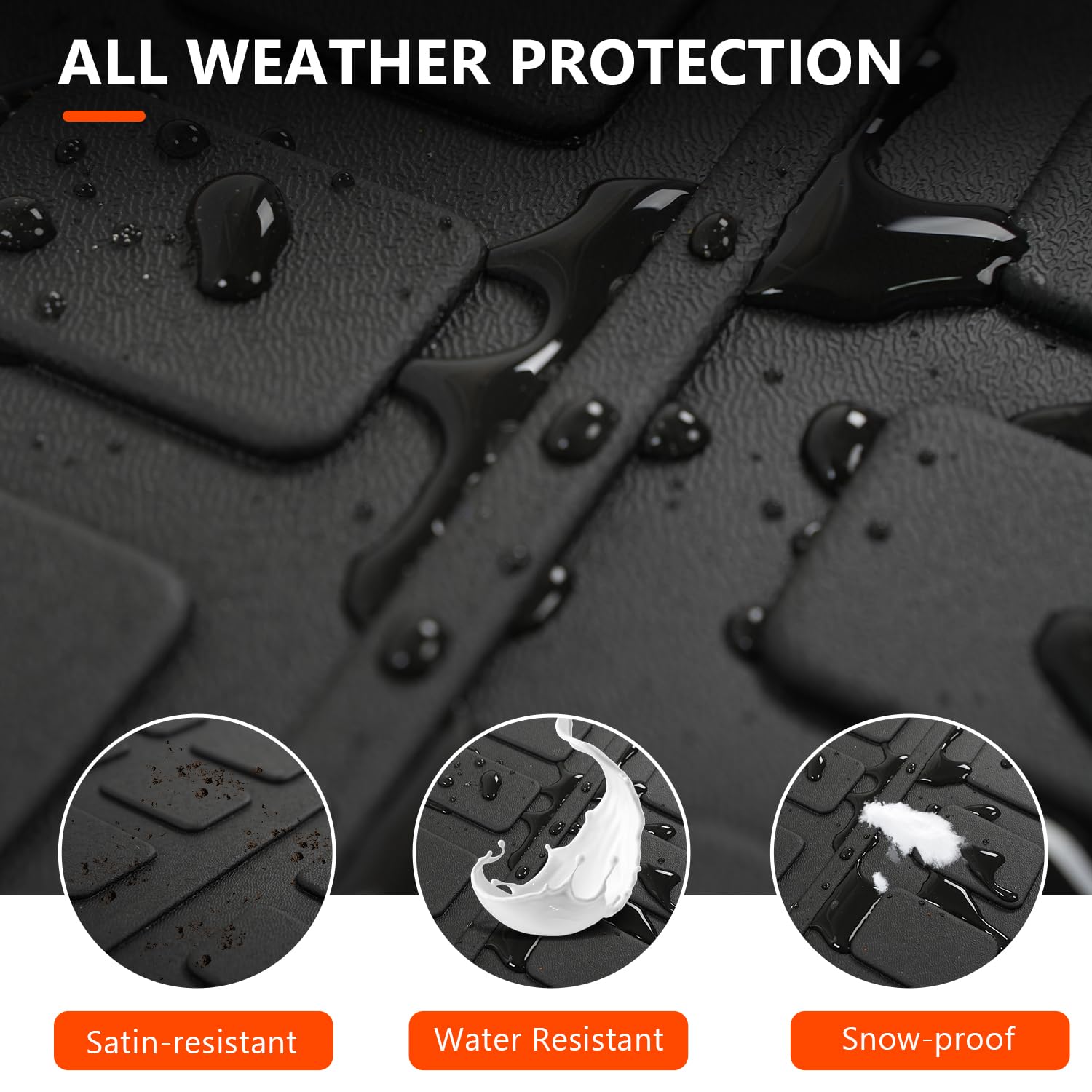 Tapete de Carga de 8 Asientos Compatible con Honda Pilot - Imagen 7