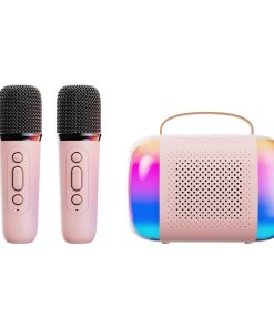 Mini Máquina de Karaoke para Niños y -Rosa