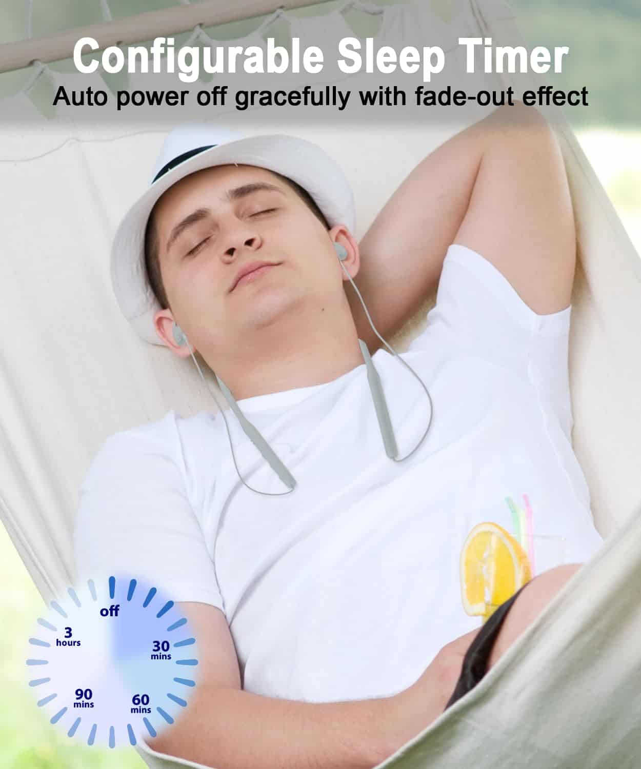 HomeSpot Lightweight Wireless Neckband SleepBuds - Imagen 5