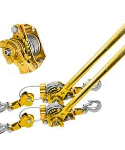 YATOINTO Come Along Winch 2 Ton (Paquete de 2) Tira de