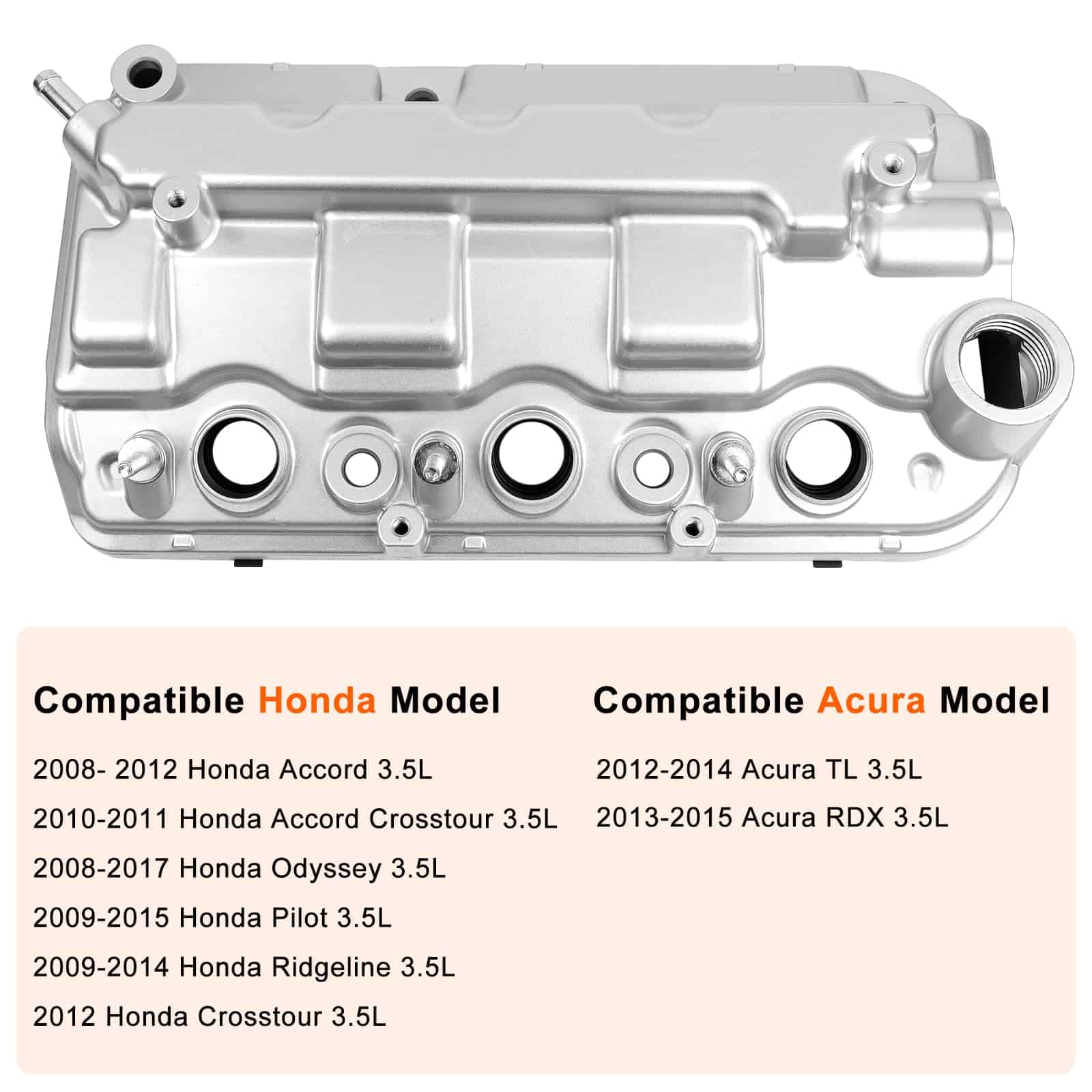 Tapa de Válvula del Motor Delantero 12310-R70-A00, - Imagen 6