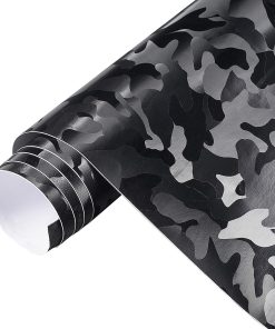 XIMINZ Película de Vinilo para Automóviles en Negro