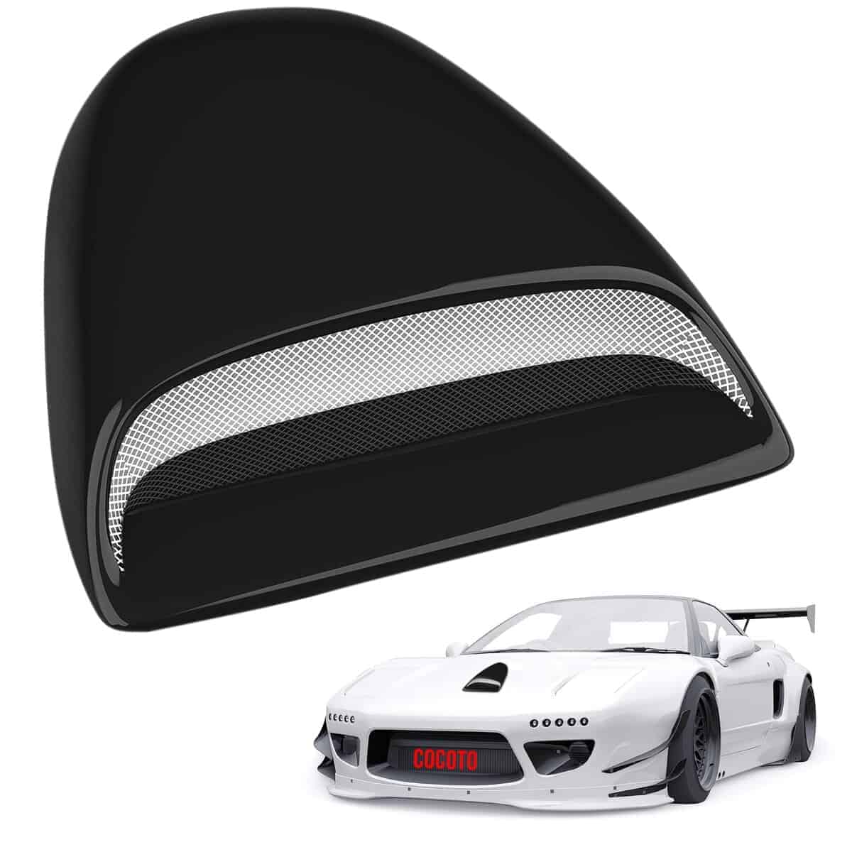 COCOTO Cubierta de ventilación para capó delantero de fibra