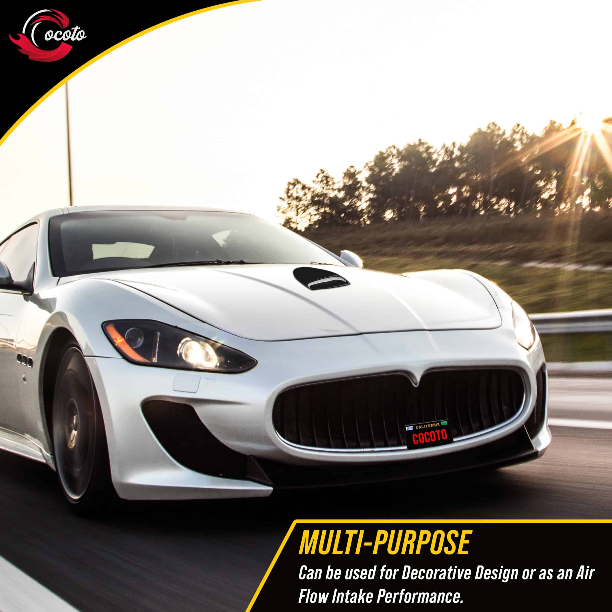 COCOTO Cubierta de ventilación para capó delantero de fibra - Imagen 10