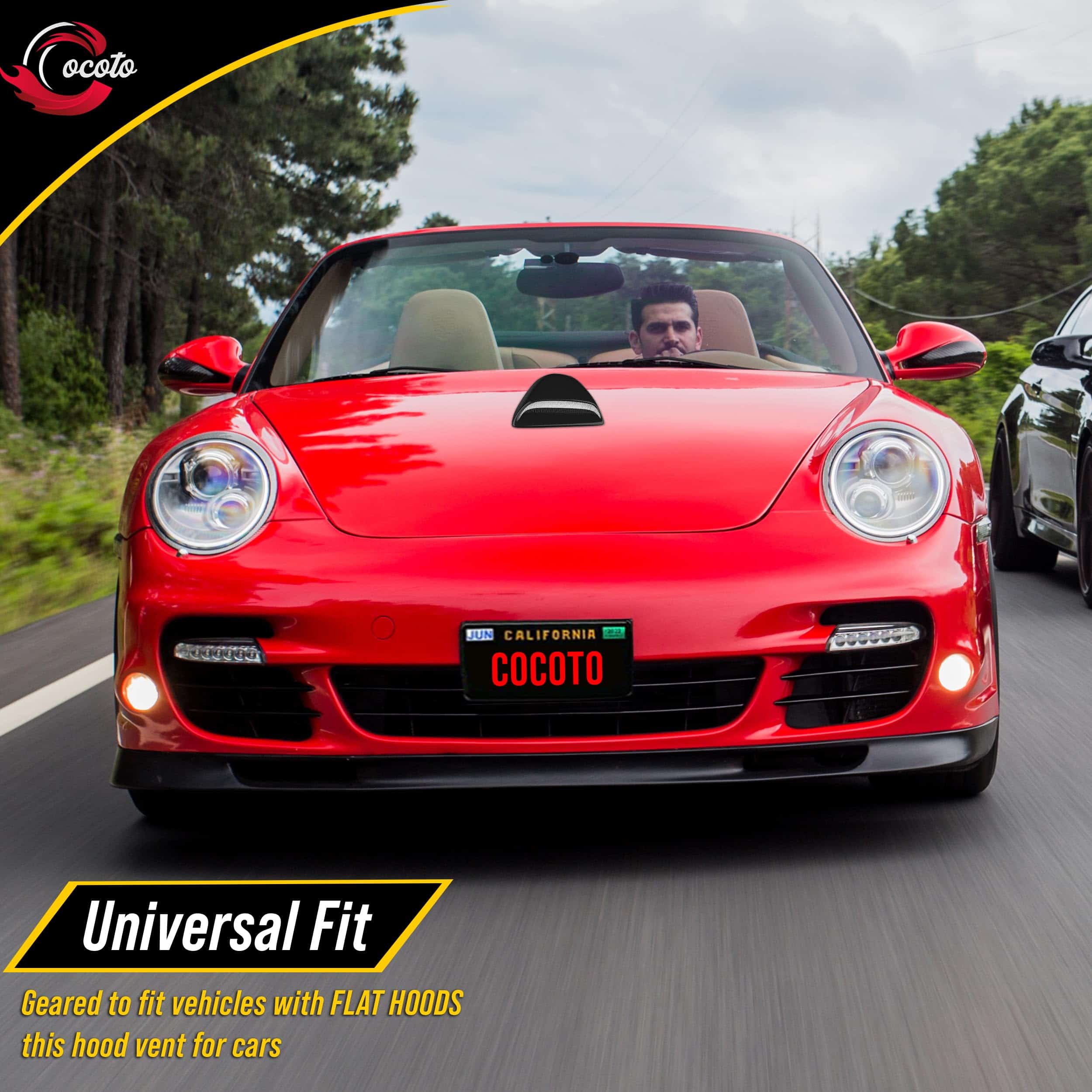 COCOTO Cubierta de ventilación para capó delantero de fibra - Imagen 9