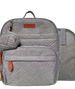 Mochila de pañales pequeña Purple Finch, mini mochila de