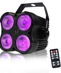 Luces Par DJ AeeKoo, Luz Par LED RGBW con Activación de