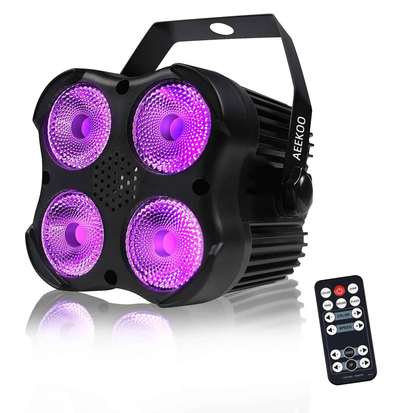 Luces Par DJ AeeKoo, Luz Par LED RGBW con Activación de