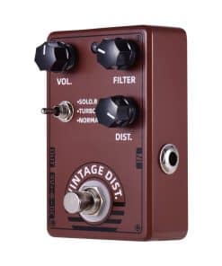 Pedal de Efecto de Distorsión Vintage para Guitarra LANRU