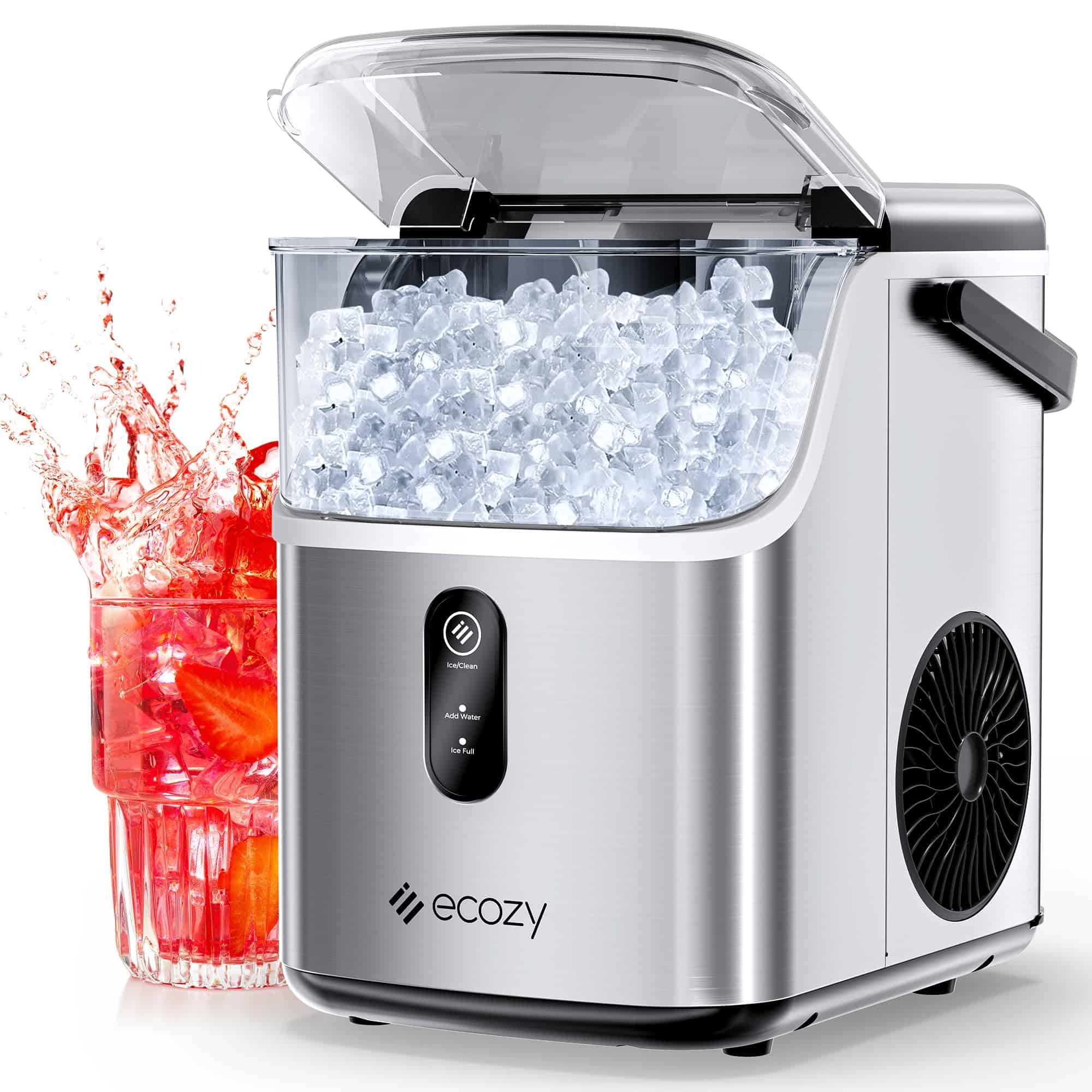 Máquina de hielo ecozy Nugget, Máquina de hielo con 33