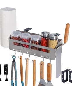 LTSEAME Griddle Caddy de Acero Inoxidable para Blackstone