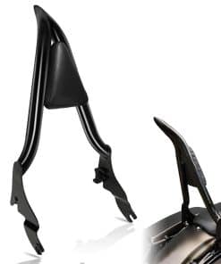 AILMOTO 24" Respaldo de pasajero con sissy bar compatible