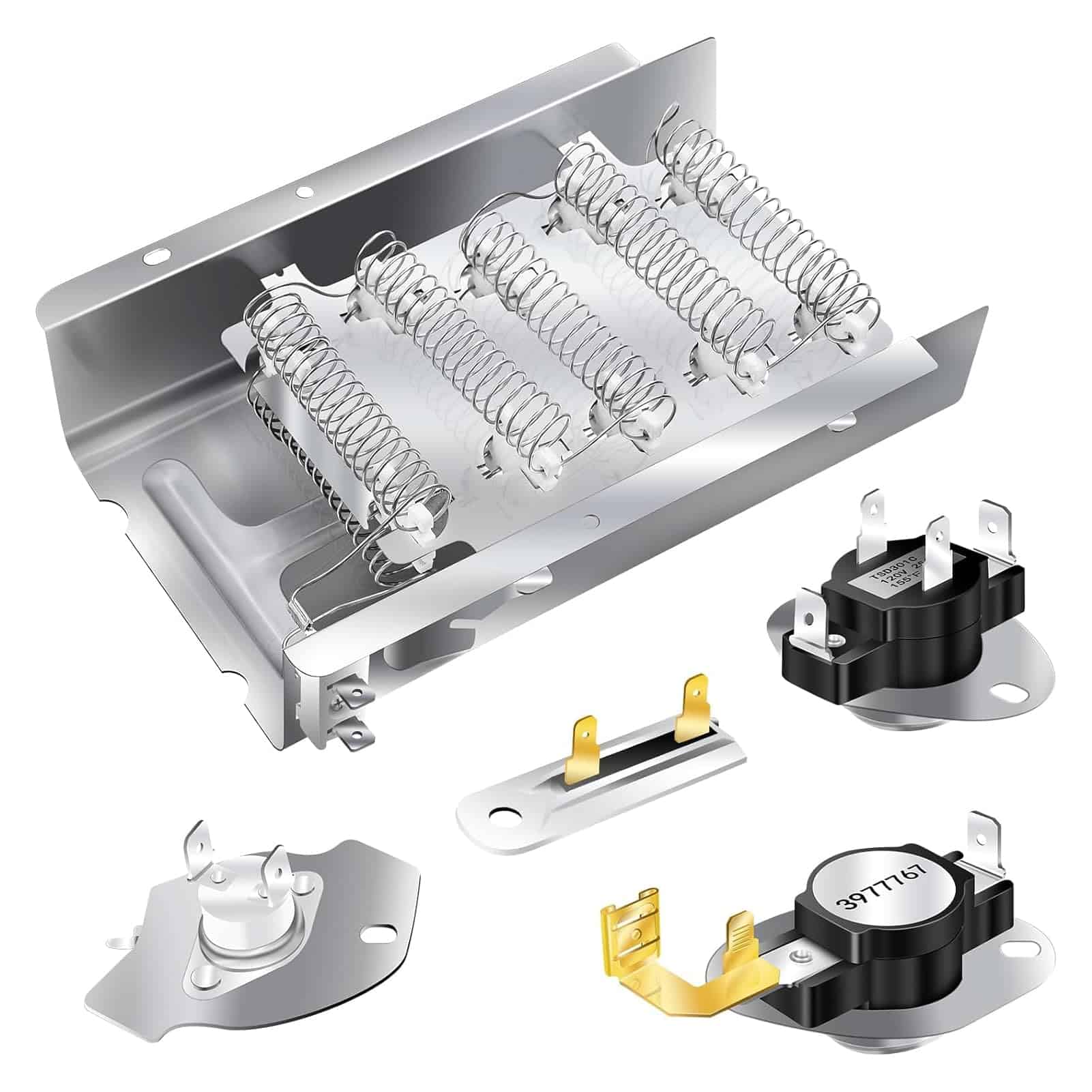 Kit de Elemento Calefactor para Secadora 279838 W10724237