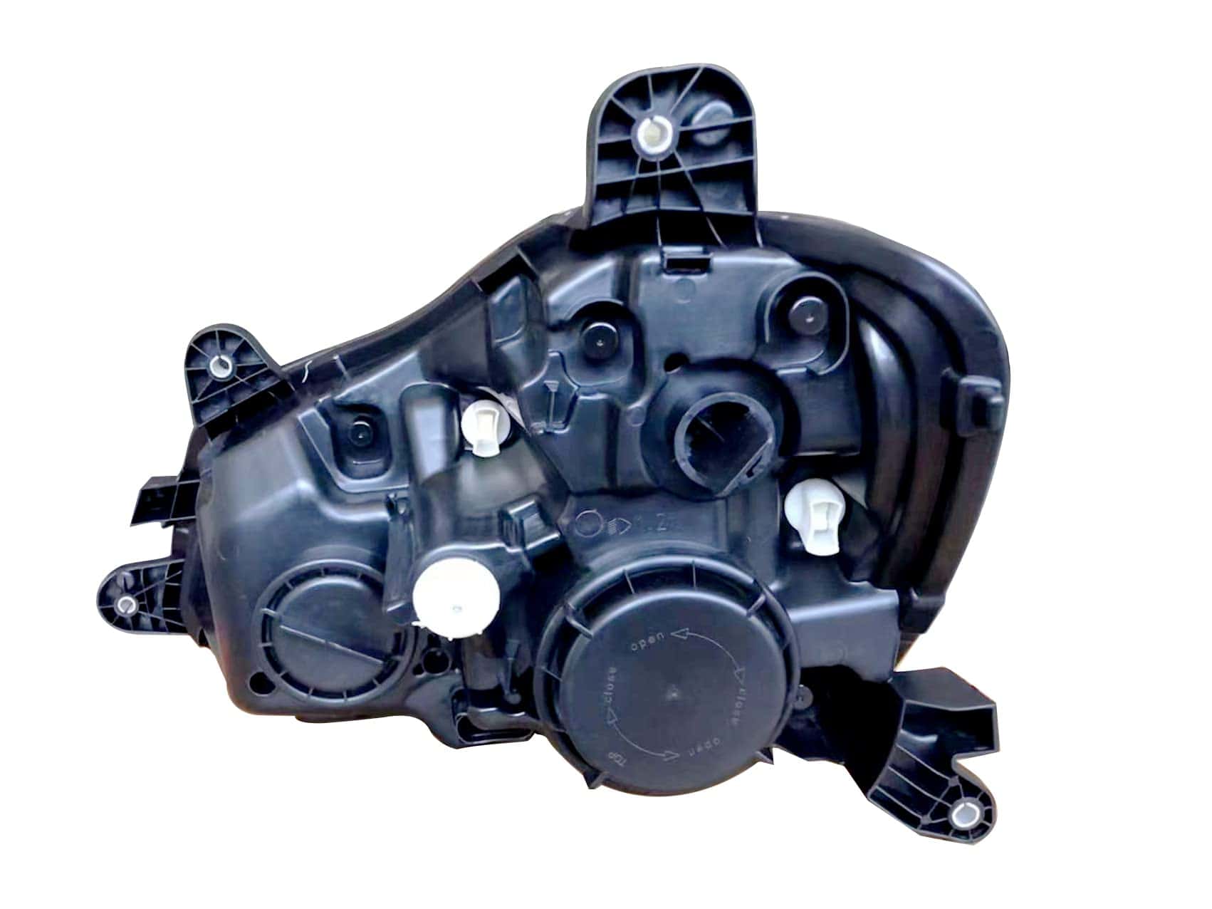 Faros de repuesto lado derecho del pasajero cromado con - Imagen 3