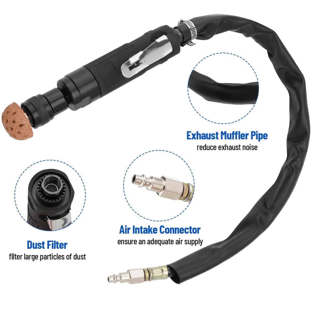 Herramientas de Reparación de Neumáticos Racewill Air Tire - Imagen 3