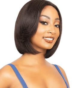 Peluca Recta de Cabello Humano 100% Natural Virgen Remy en