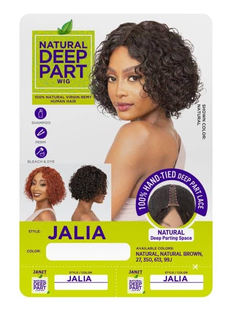 Janet Collection Natural Deep Part 100% Pelo Natural Virgen - Imagen 7
