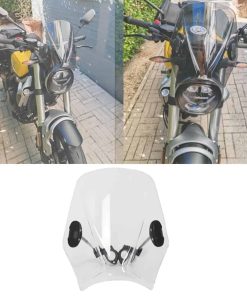 Parabrisas de Motocicleta Universal Compatible con
