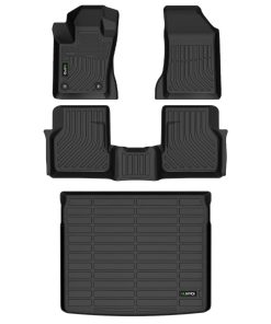 Juego de tapetes y forro de maletero HAFIDI para Dodge