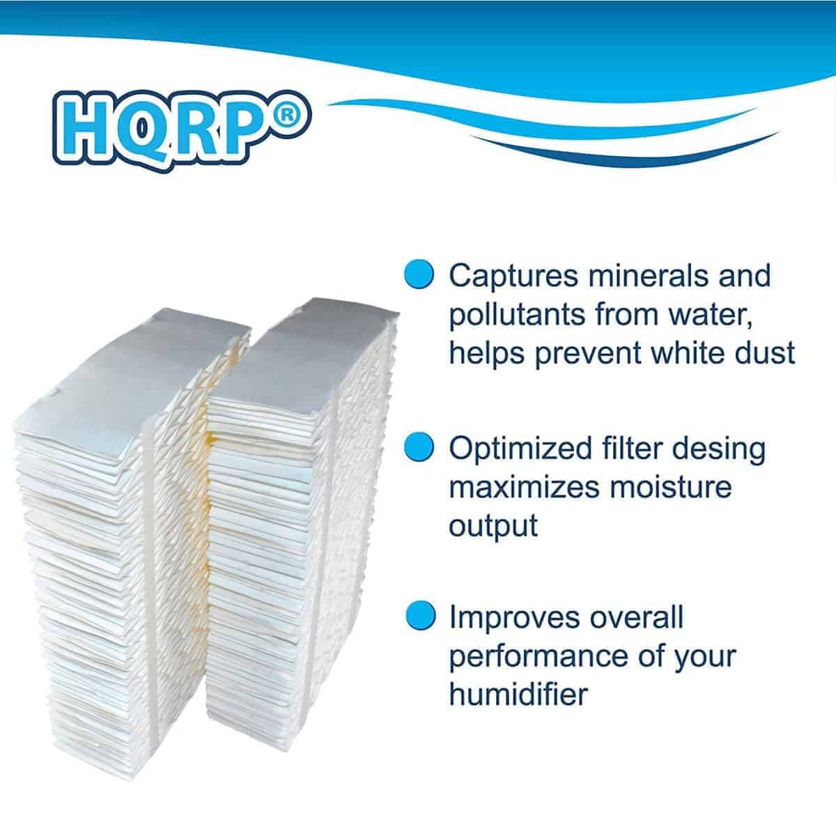 HQRP 2-Pack Filtro de Mecha de Humidificador de Repuesto - Imagen 4