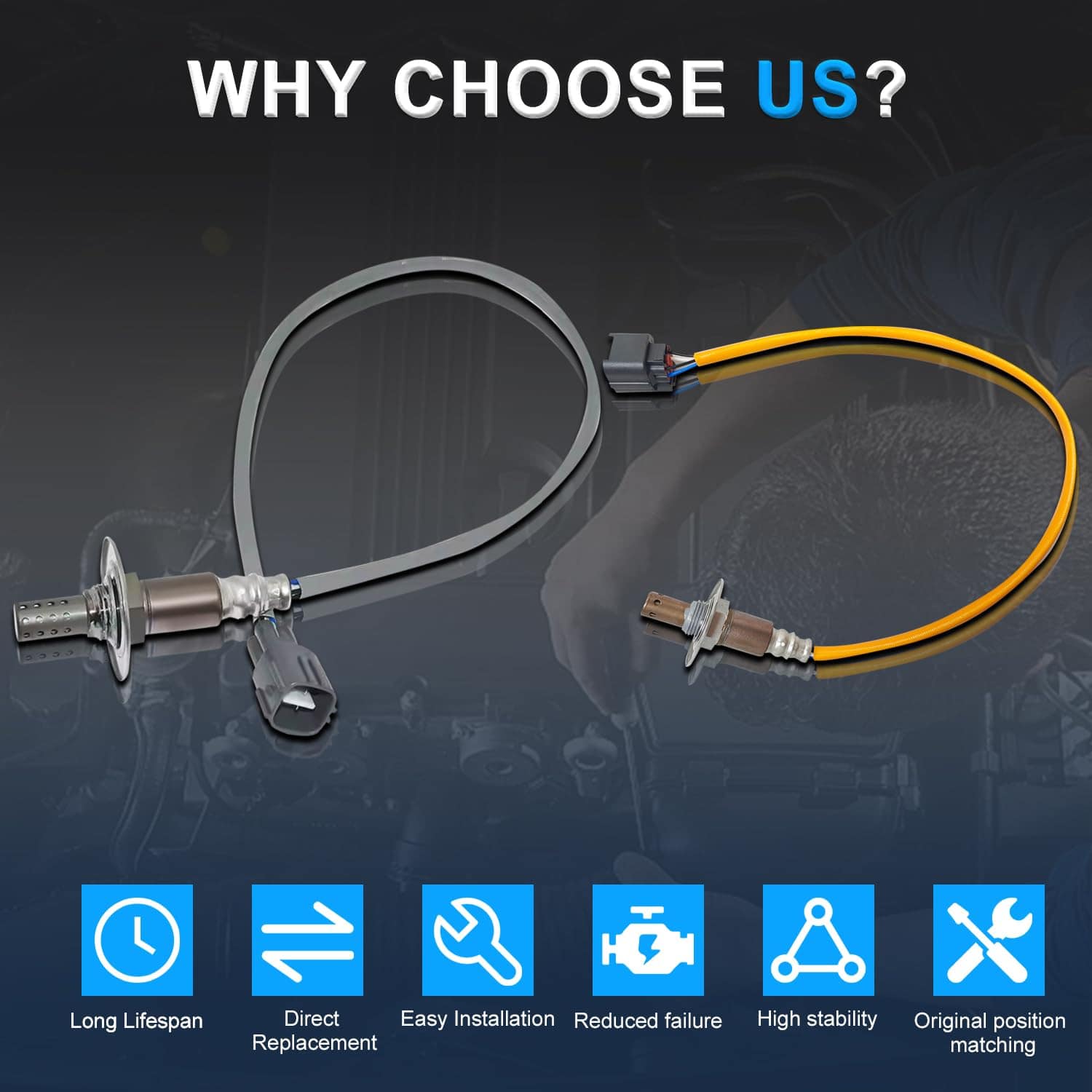 234-9123 234-4445 Sensor de oxígeno upstream downstream 2 - Imagen 8