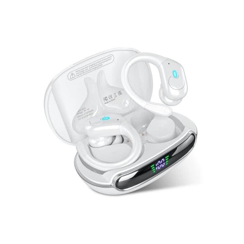 Audífonos inalámbricos GUVANI Bluetooth con 80 horas de