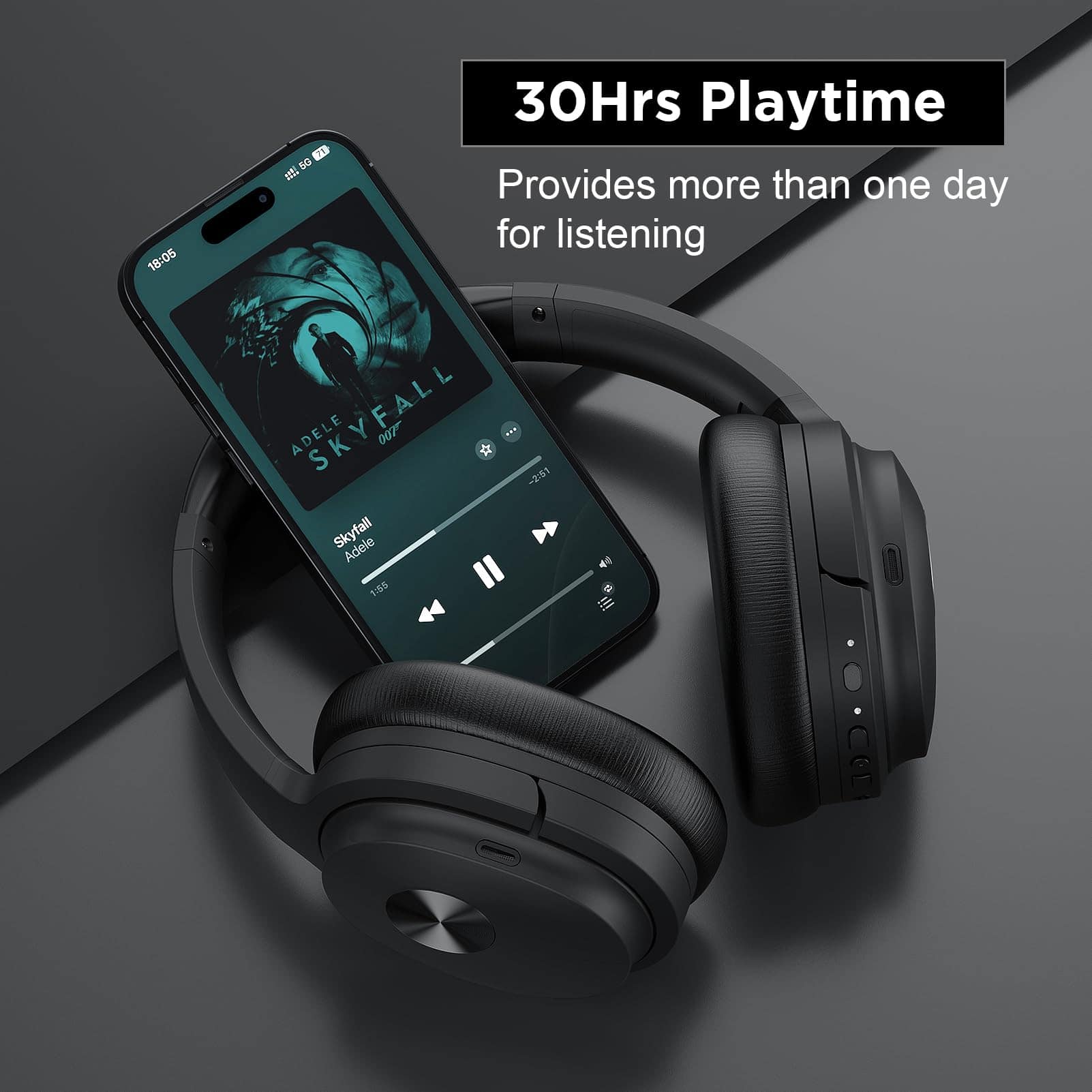 Audífonos con cancelación de ruido híbrida Phonicgrid, - Imagen 8