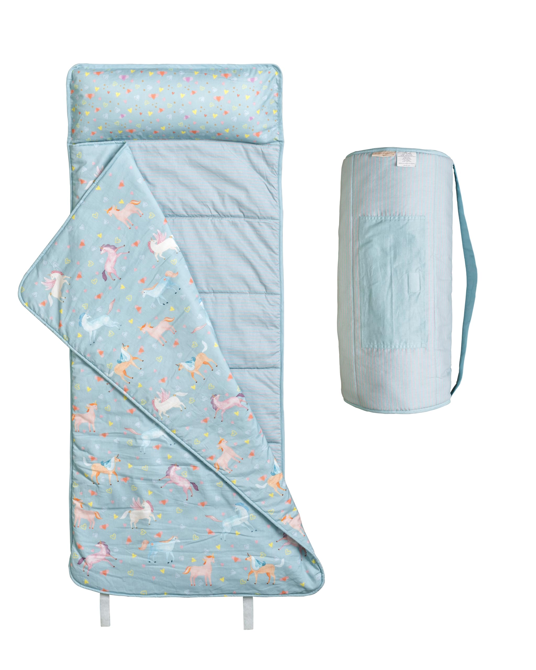 Maison d'Hermine Nap Mat Unicorn con Almohada y Manta