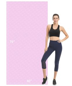 Tapete de Yoga Extra Largo TPE de 79" x 40� x 1/2" de